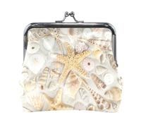 Portafoglio da donna in pelle con 4 portamonete, con chiusura a scatto, porta carte, portachiavi, porta monete, pochette, piccola borsa da donna con fibbia, stampa cani Corgi, cuori rosa su nero.