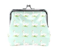 Portafoglio da donna in pelle con 9 monete, chiusura a scatto, porta carte, chiavi, monete, chiusura a scatto, pochette, piccola borsa da donna con fibbia, stampa, forbici da parrucchiere, senza cucit