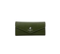 Portafoglio da donna in pelle elegante e senza tempo Design elegante portafoglio alla moda, Verde, 19.5 x1.5x 9 cm, Portafoglio