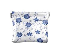 Portafoglio da donna in pelle per contanti comodo borsa per il trucco, borsa per cambiare, motivo cinese disegnato a mano in porcellana blu, donne ragazzi, Disegno A Mano Cinese Porcellana Modello