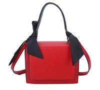 Portafoglio da donna Loulou effetto granulato con placca metallica con logo