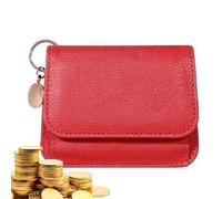Portafoglio da donna, portamonete da donna - Portamonete con cerniera in pelle PU da donna - Custodia compatta per portafoglio portamonete da viaggio fatta a mano per carta d'identità, chiave