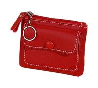 Portafoglio da donna, portamonete, portafoglio con cerniera, tasca con cerniera, porta bancomat, portamonete, porta carte di credito, organizer per carte, tinta unita per ragazze e donne,