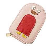 portafoglio da , porta carte in PU da , portafoglio leggero a fisarmonica con cerniera, per carte di , facile da usare, C, Colore: rosa.,