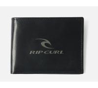 Portafoglio da uomo 2 in 1 Rip Curl in pelle Corpowatu RFID, nero