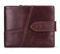 Portafoglio da uomo in vera pelle Fid Blocking Zipper Bifold Sottile minimalista Fermasoldi Porta carte di credito Passaporto Portamonete elegante Portamonete Tasca anteriore posteriore Coach Designer