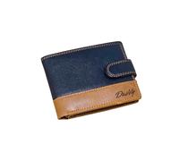 Portafoglio da uomo personalizzato | Portafogli da uomo con incisione personalizzata | Portafoglio in vera pelle morbida | Blocco RFID integrato | Regalo inciso per lui, Nero , 12 cm x 9.8 cm