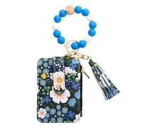 Portafoglio del crash di portachiavi, portafoglio di tappeti per tappeti - BASSO DELLA TASSELLA DELLA TASSELLA PER CARTA DI CREDITO | Portachiavi da portachiavi in pelle PU in stile bohémien per don