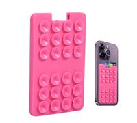 Portafoglio del telefono di aspirazione - slot per scheda silicone, supporto per impugnatura mobile | Stick Stiw on Pocket Porta, Organizzatore adesivo multifunzione, accessorio per telefoni per super