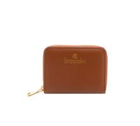 PORTAFOGLIO DONNA BRACCIALINI basic portafoglio zip around pelle MARRONE ND sce