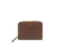 PORTAFOGLIO DONNA BRACCIALINI basic portafoglio zip around pelle MARRONE SCURO N