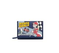 Braccialini Portafoglio Con Patta Monte Carlo Cartoline B17385CA Multicolore