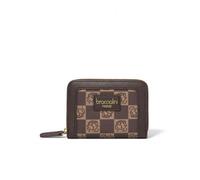 PORTAFOGLIO DONNA BRACCIALINI monogram portafoglio zip around MARRONE ND scelta