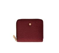 Portafoglio donna cerniera semplice medio Borbonese Merlot