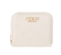 GUESS portafoglio Ella Logo SLG Zip Around Stone Logo avorio