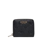 Guess Portafoglio Donna Cresidia II SLG Zip-Around Nero Logo - Taglia unica