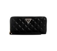 Portafoglio donna Guess Giully SLG zip around black AS25GU36 QG8748146 NERO