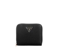 PORTAFOGLIO DONNA GUESS isobel portafoglio ziparound piccolo NERO NERO 432539