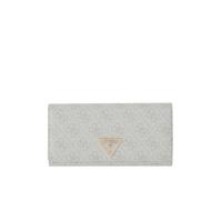 PORTAFOGLIO DONNA GUESS laurel 2 portafoglio flap BONE LOGO GRIGIO 432553