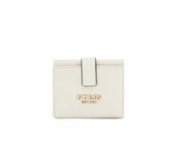 PORTAFOGLIO DONNA GUESS laurel 2 portafoglio trifold AVORIO ND BEIGE 423842