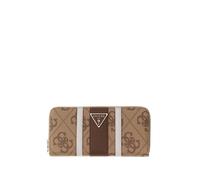 PORTAFOGLIO DONNA GUESS laurel 2 portafoglio ziparound large LATTE LOGO/B 432563