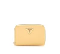 GUESS Laurel SLG Medium Zip Around Wallet Cornsilk