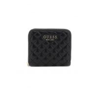 PORTAFOGLIO DONNA GUESS eco rianee portafoglio ziparound piccolo NERO ND scelta