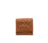 PORTAFOGLIO DONNA LOVE MOSCHINO love embossed CAMMELLO CUOIO 422817