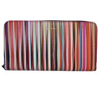 Portafoglio Donna Paul Smith Mainline Grande Con Zip E Strisce Nuovo