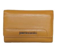 Portafoglio Donna Pierre Cardin VERA PELLE Capiente Compatto Scomparti Giallo