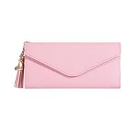 Portafoglio Donna Portafoglio Da Donna Lungo, Borsa Di Marca, Alla Moda(Pink)