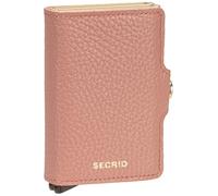 Secrid Twinwallet Custodia per carta di credito Protezione RFID Pelle 7 cm rosa