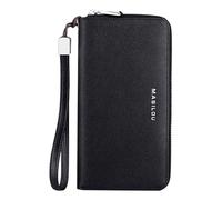 Portafoglio Frode Con Carta Anti -credito - 24 Slot Blocking Wallet | Borsa Multi-compartment In Pelle | Organizzatore Di Carte Di Grande Capacità Sicuro | Titolare Della Carta Anti-scansione Del