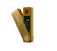 Portafoglio hardware Ledger Nano-X Gold Hardware Wallet - per risorse crittografiche