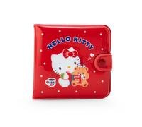 Portafoglio Hello Kitty Vinile Rosso Sanrio Originale 2023 NUOVO CHN