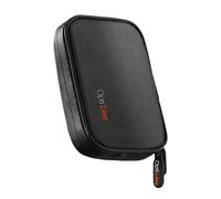 Lampa 90548 Opti Wallet, Portafoglio e Portamonete Resistente alla Pioggia specifico per attacchi Opti Line, Nero