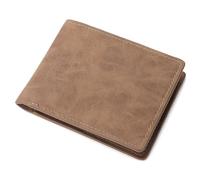 Portafoglio In Morbida Pelle Da 2 Pezzi, Semplice Custodia Per Carte Retrò A Due Ante, Resistente All'Usura, Antigraffio, Leggero E Portatile, Adatto Per Riporre Resto, Carte Bancarie, Ecc.
