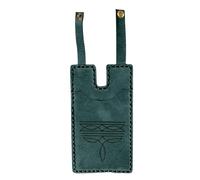 Portafoglio in pelle alla moda 2025, portafoglio con chiusura a scatto, porta carte di credito in pelle artigianale per donne, piccoli portafogli in pelle con chiusura a scatto, portafoglio sottile da
