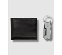 Portafoglio In Pelle Bifold Nero Da Uomo Perry Ellis Portfolio