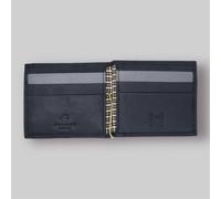 Portafoglio In Pelle Da Uomo Con Clip Ferma Banconote Con 6 Porta Credit Card