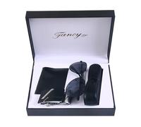 Portafoglio in pelle da uomo - Portafoglio in pelle e combinazione di cinture casual | Set di moda per accessori per il regalo del titolare della carta di credito | Forniture per le vacanze squis