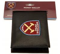Portafoglio In Pelle Della Squadra Sportiva Con Crest Ricamato Per Uomini