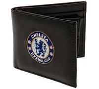 Portafoglio In Pelle Della Squadra Sportiva Con Crest Ricamato Per Uomini