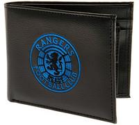 Portafoglio In Pelle Della Squadra Sportiva Con Crest Ricamato Per Uomini