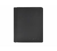 Greenburry Pure Black Portafoglio Protezione RFID Pelle 10.5 cm nero