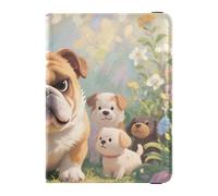 Portafoglio in pelle per passaporto e carte di vaccino, organizer per documenti di viaggio, porta passaporto, con slot per carte di vaccino per viaggi essenziale impermeabile, Ritratto di gruppo