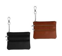 Portafoglio In Pelle Pu Da 2 Pezzi Portafoglio Semplice Moda Portamonete Portatile Mini Borsa Portaoggetti Portafoglio Da Donna