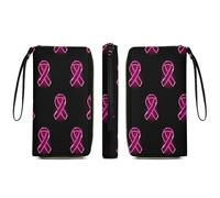 Portafoglio in pelle PU per donna, porta carte impermeabile, organizer portafoglio, con facce di alieni infantili, stile UFO, alieno, anni '90, con cerniera lunga da viaggio