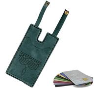 Portafoglio in pelle, stile occidentale, con cinturino a scatto, realizzato a mano, alla moda, per uomini e donne, piccoli portafogli con chiusura a scatto, Verde lime, Taglia unica, Classico