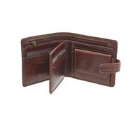 Portafoglio in Pelle Visconti Collezione Toscana AREZZO con Protezione RFID TSC42 Abbronzatura